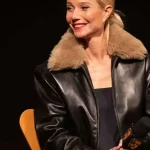 Gwyneth Paltrow Marty Supreme Premier Black Jacket