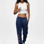 Marty Supreme A24 Black And Navy Star Track Trouser