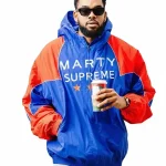 Marty Supreme AKA Blue Hoodie Jacket