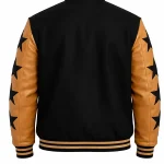 Marty Supreme Brown and Black Varsity Jacket