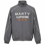 Marty Supreme Gray Track Jacket