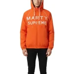 Marty Supreme Hooded Orange Jacket