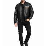 Marty Supreme Leather Bomber Jacket