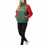 Marty Supreme Mexico Green And Red Hooded Jacket