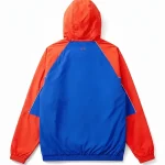 Marty Supreme Orange And Blue Hoodie Jacket Back