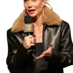 Marty Supreme Premier Gwyneth Paltrow Black Jacket