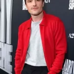 Marty Supreme Premiere Josh Hutcherson Red Jacket