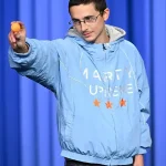Marty Supreme Timothee Chalamet Blue Jacket