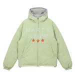 Marty Supreme Timothée Chalamet Sage Green Hooded Jacket