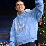 Marty Supreme Timothee Chalamet Sky Blue Jacket