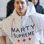 Marty Supreme White Hooded Jacket