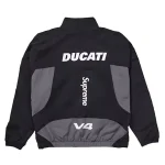 Supreme Black Ducati Jacket Back