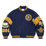 Supreme Veritas Navy Varsity Jacket