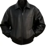 Timothee Chalamet Marty Premiere Leather Black Jacket
