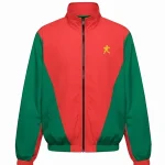 Timothee Chalamet Marty Supreme Green And Red Jacket