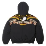 Supreme Antihero Stadium Varsity Black Jacket