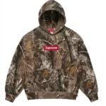 Supreme Brown Box Logo Hoodie