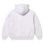 Supreme Quilted Zip Up Hoodie