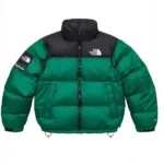 Supreme X The North Face Nuptse Green Jacket