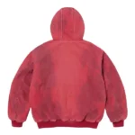 Reflective Arc Hooded Red Jacket