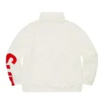 Supreme Spellout Track White Jacket
