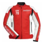 Ducati IOM78 C1 Motorcycle Red Jacket