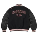 Supreme Captains Varsity Black Jacket