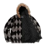Supreme Diamond Faux Jacket