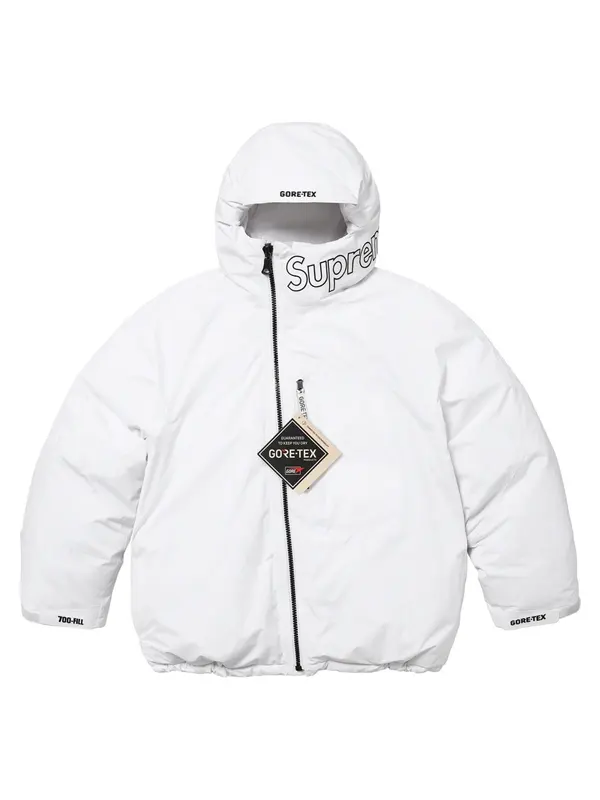 Supreme Gore Tex Down White Jacket | Supreme Jacket