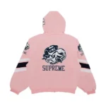 Supreme Mitchell Stadium Pink Jacket
