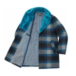 Supreme Plaid Car Wool Coat