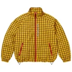 Supreme Plaid Track Yellow Jacket