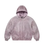 Supreme Studded Lilac Hooded Jacket