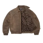 Supreme Swarovski Studded Leather Jacket