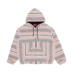 Supreme Woven Stripe Pink Jacket